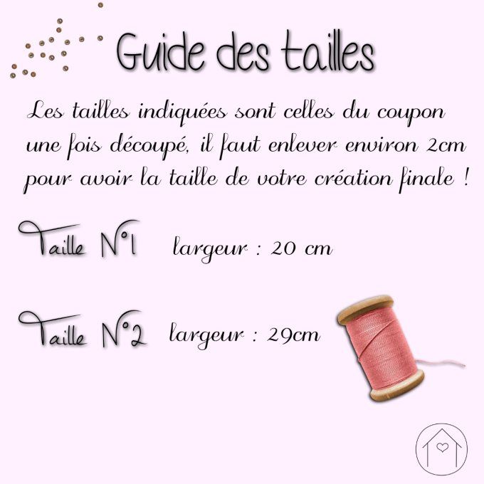 guide des tailles coupon couture