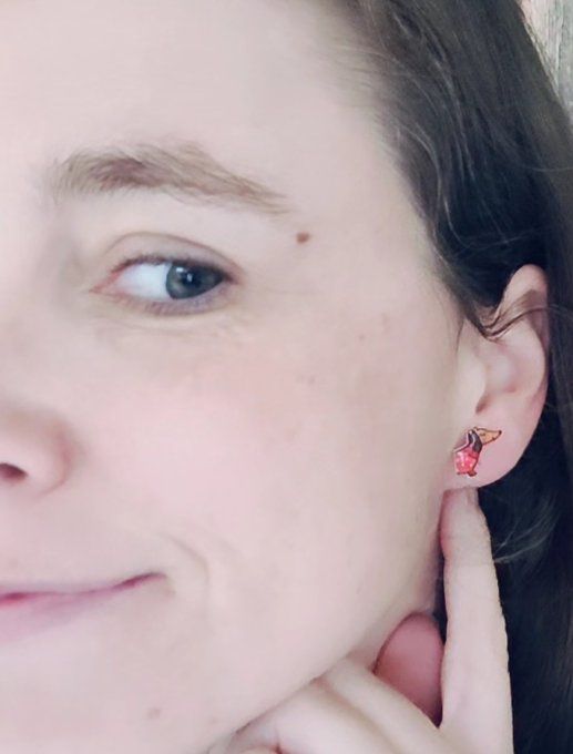 Boucles d'oreilles sans perçage TECKEL