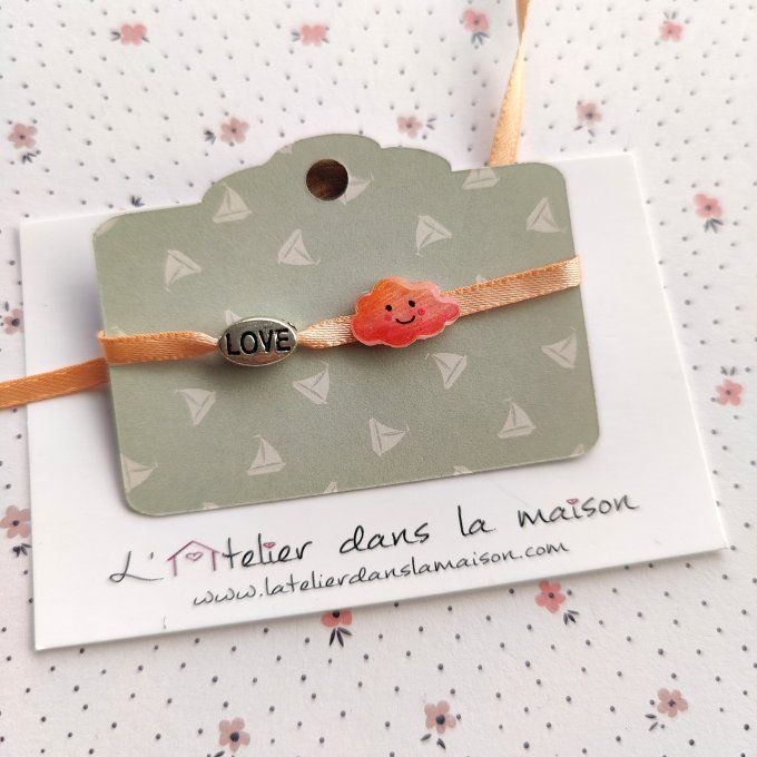 Bracelet mini nuage