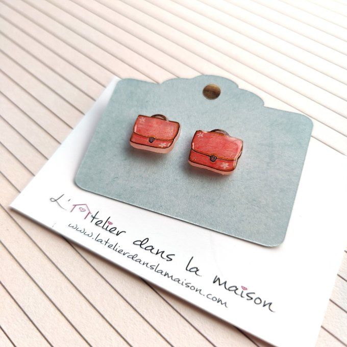 Les  boucles cartables avec ou sans perçage pour maitresses corail