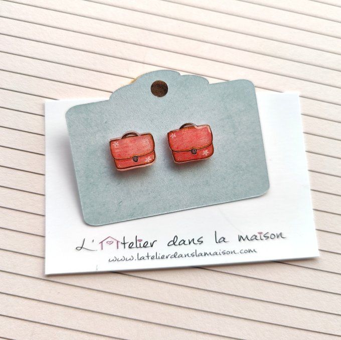 Les  boucles cartables avec ou sans perçage pour maitresses corail