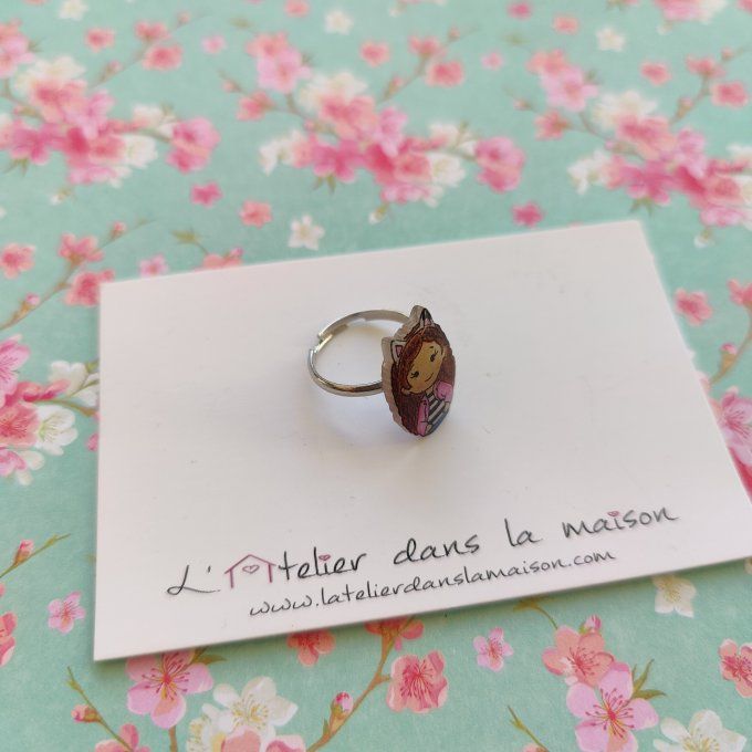 Bague enfant réglable inspiration Gabby