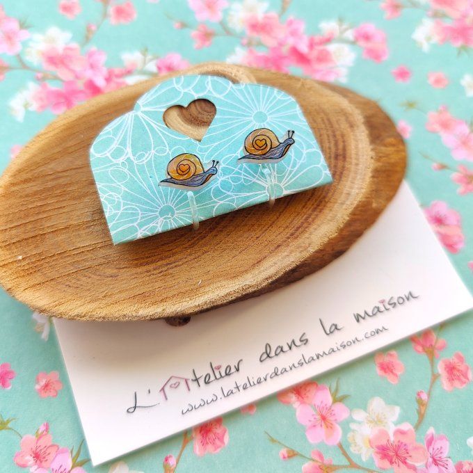 Boucles d'oreilles avec ou sans perçage escargot