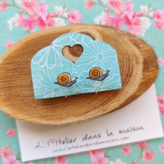 Boucles d'oreilles avec ou sans perçage escargot