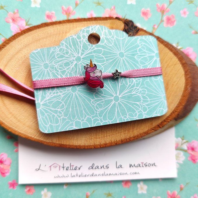 Bracelet enfant licorne
