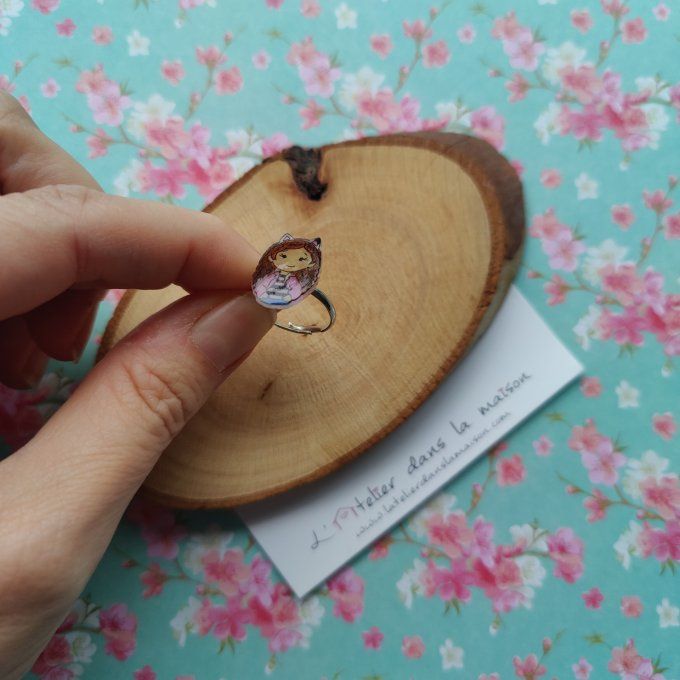 Bague enfant réglable gabby