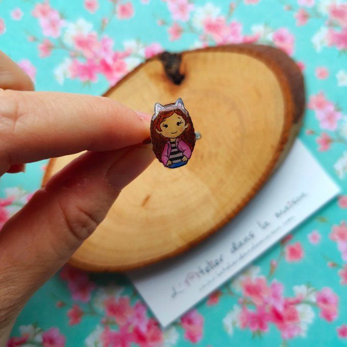 Bague enfant réglable gabby