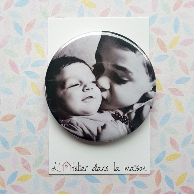 magnet ou miroir photo personnalisable