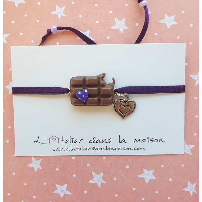 bijou tablette de chocolat