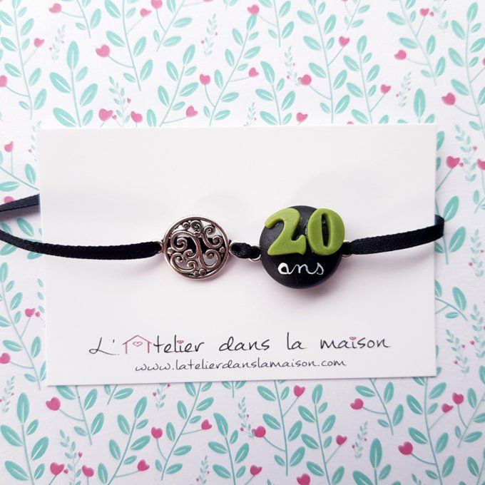 Bracelet conscrits 20 ans arabesque 