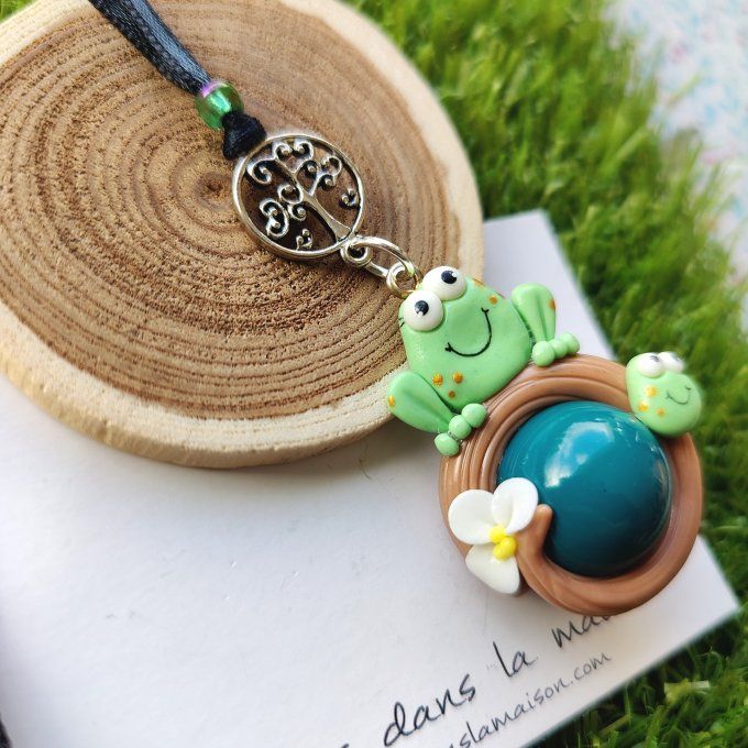 bijou bola de grossesse grenouille