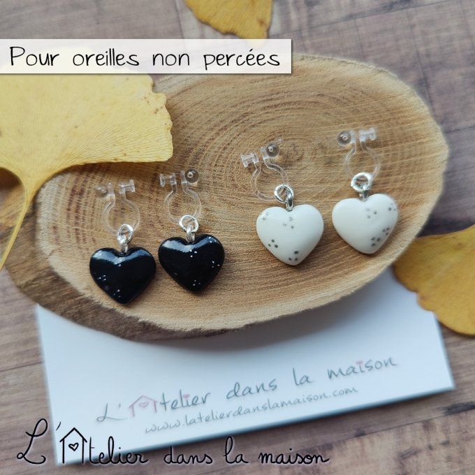 boucles coeurs sans trous