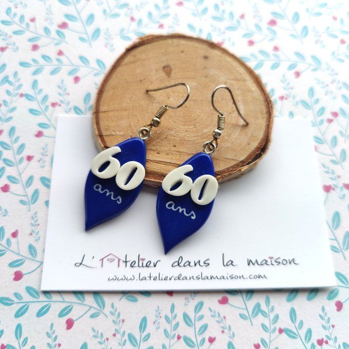 Boucles conscrits forme feuille fond coloré