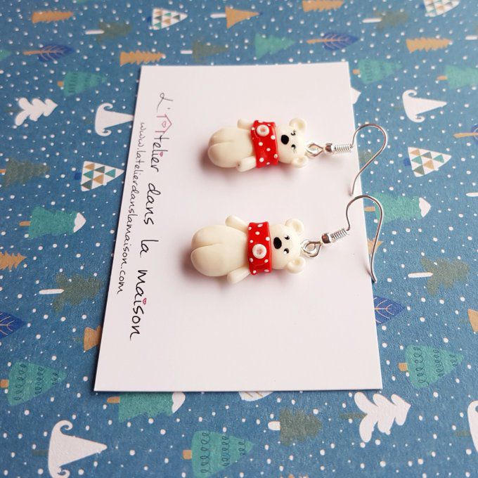 boucles ours blanc
