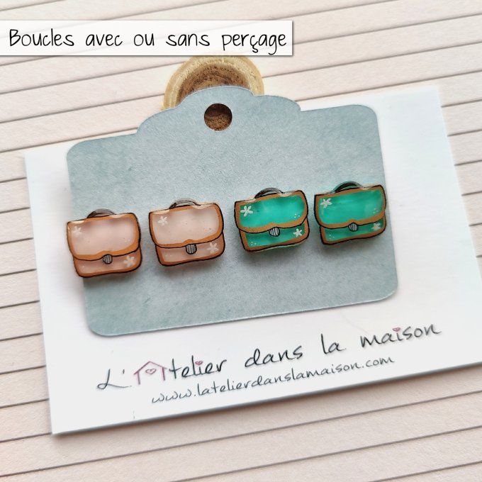 Les  boucles cartables avec ou sans perçage pour maitresses