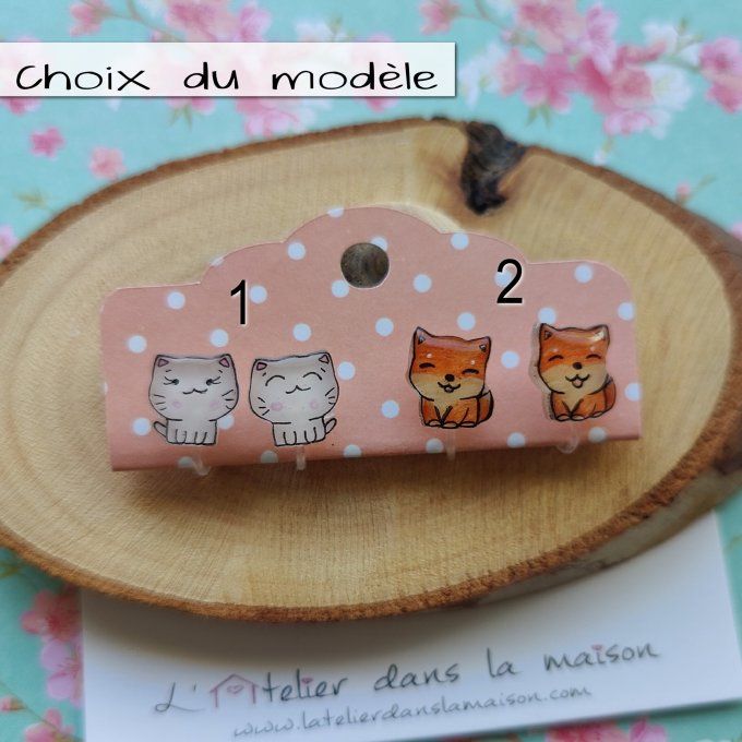 choix boucles enfants chat ou chien