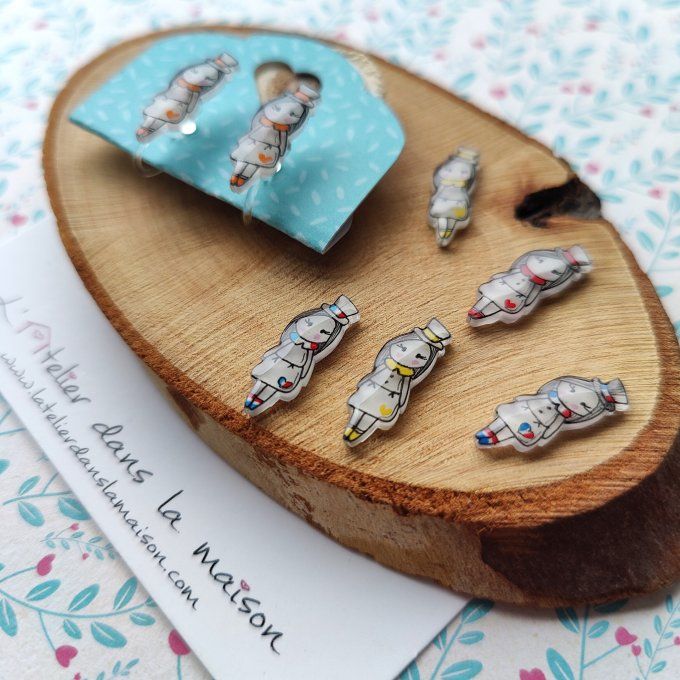 Boucles conscrite avec ou sans perçage