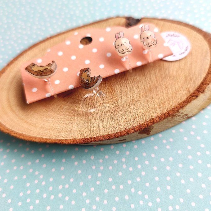 clip loutre ou lapin sans trous