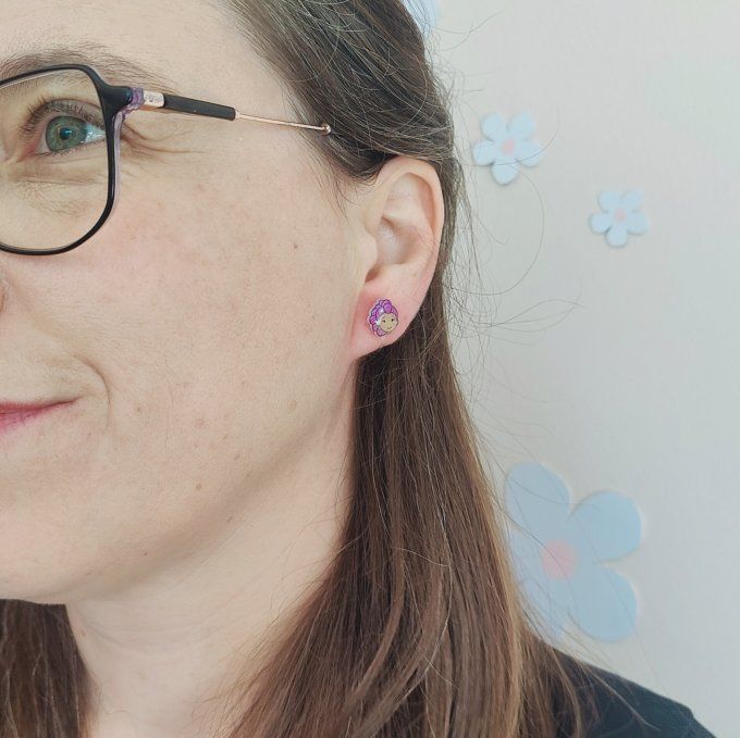 boucles sans trous Rumi demon hunter clip enfant