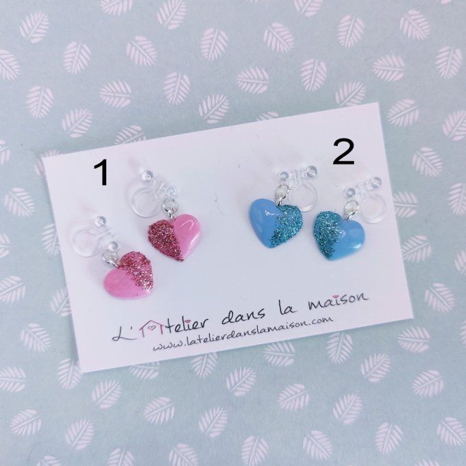 choix boucles sans trous coeurs