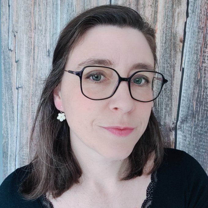 boucles sans perçage fleur portées