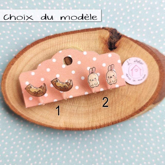 choix clips lapin ou loutre