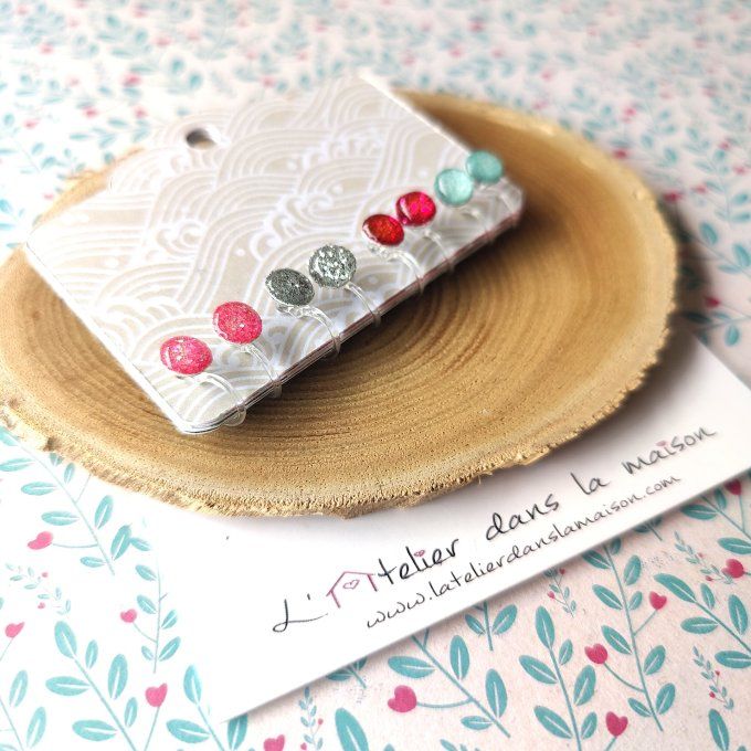 Les  mini clips à paillettes, boucles d'oreilles sans perçage 