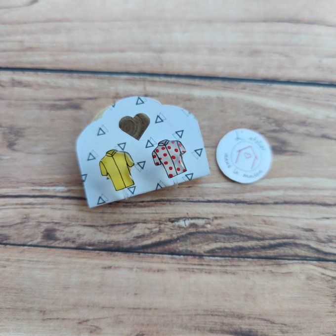 Boucles d'oreilles avec ou sans perçage tour de France
