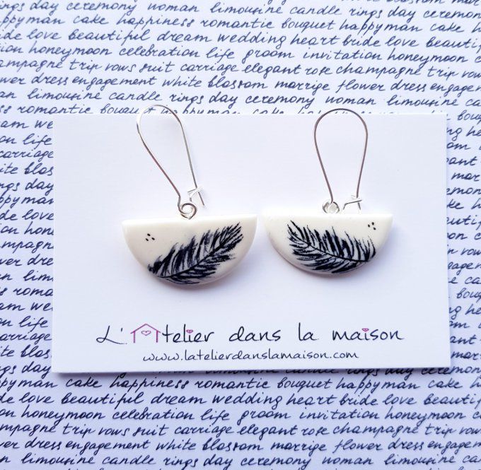 boucles d'oreilles élégantes 