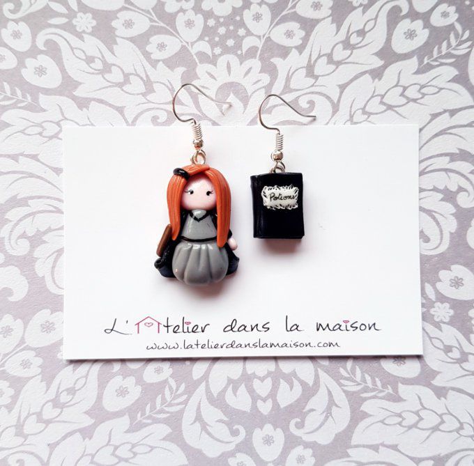 boucles d'oreilles inspiration ginny