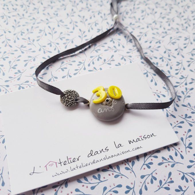 Bracelet conscrits 30 ans arabesque