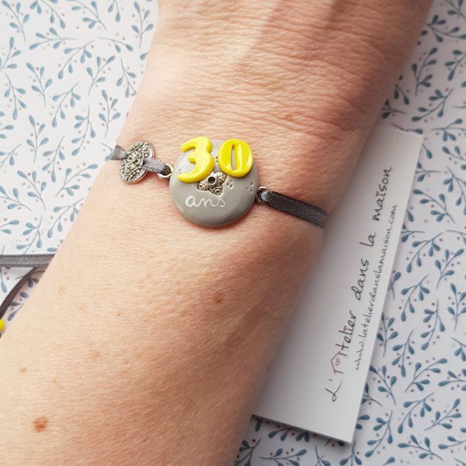 Bracelet conscrits 30 ans arabesque