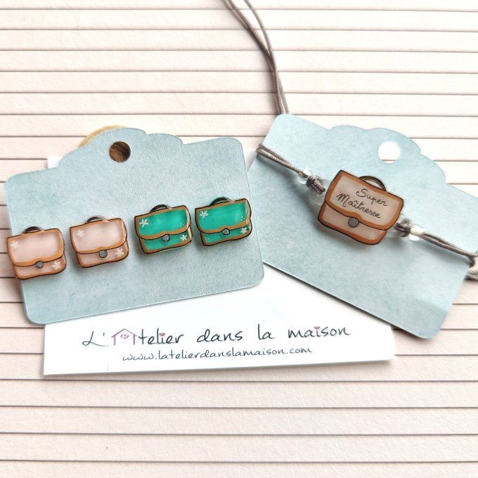 Les  boucles cartables avec ou sans perçage pour maitresses