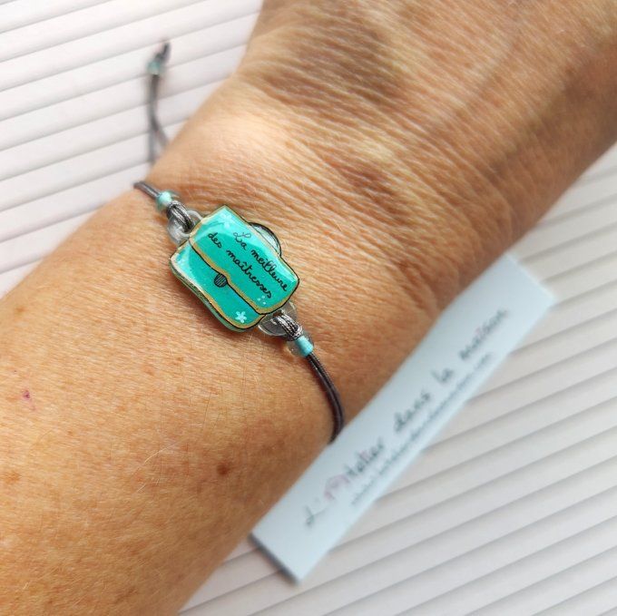 bracelet cartable la meilleure des maitresses