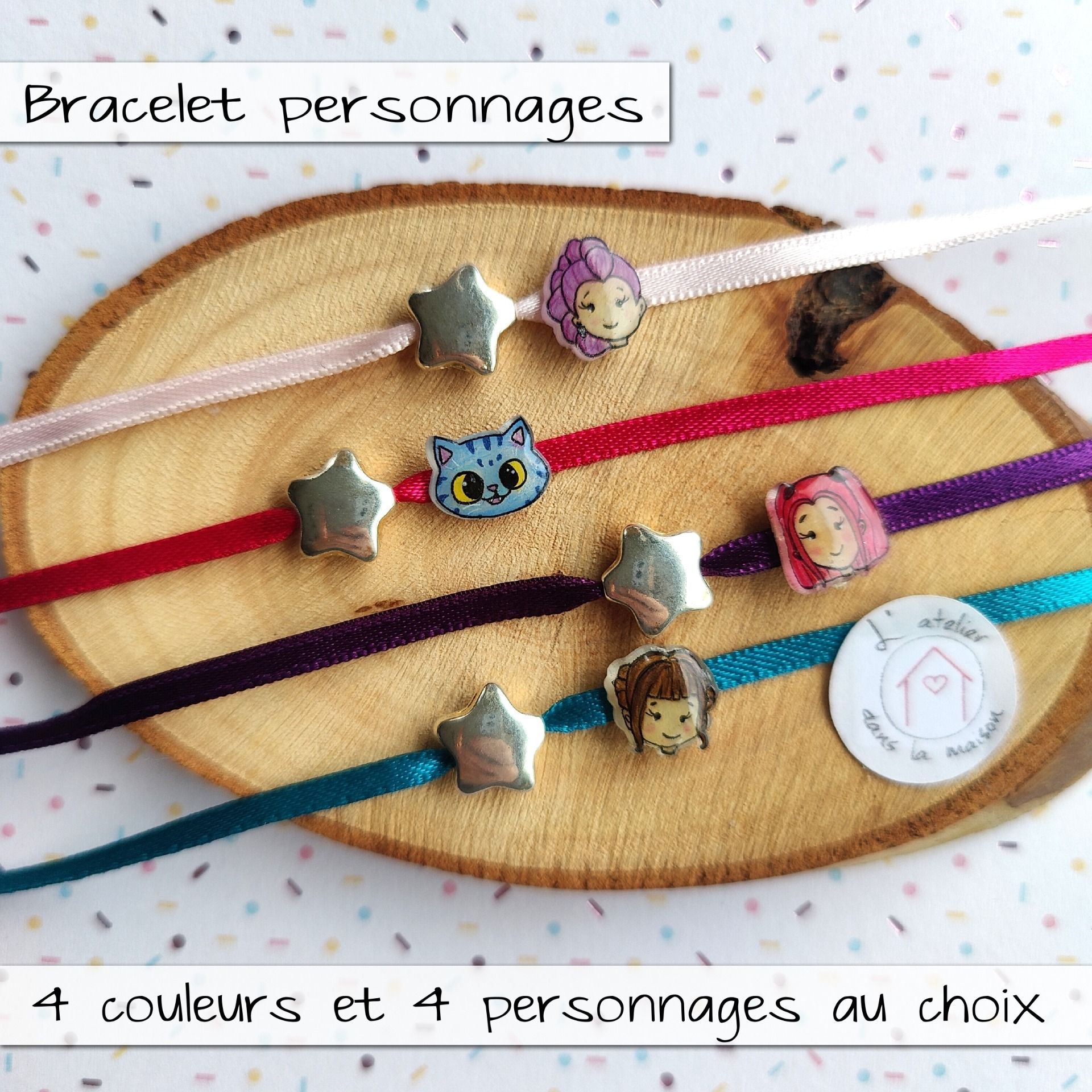 Bracelet enfant étoile inspiration Demon Hunters