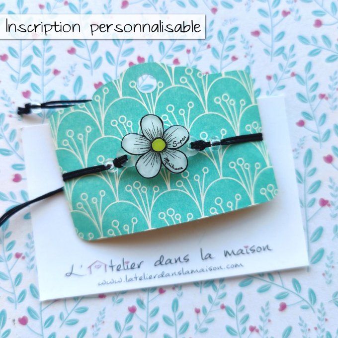 bracelet personnalisable super maitresse