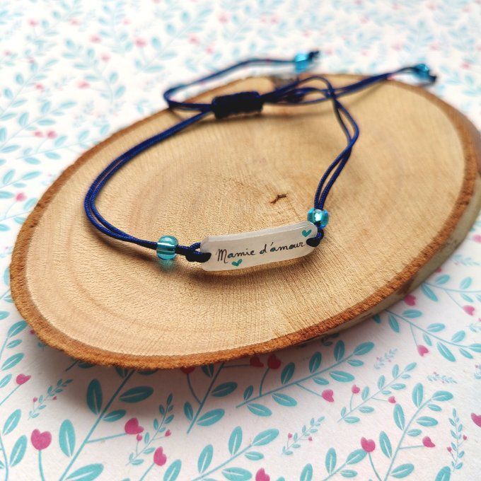 bracelet marraine, mamie, maman, prénoms