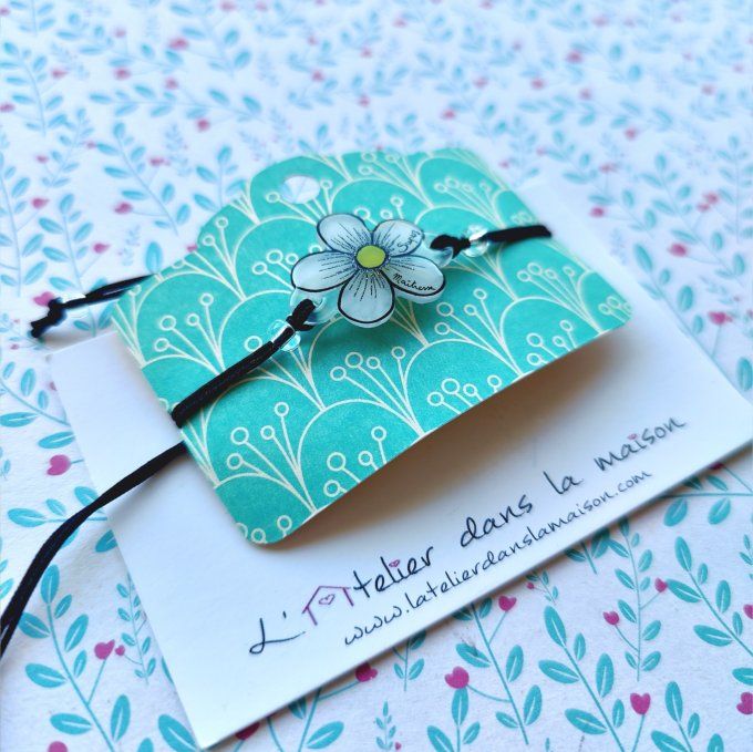 bracelet fleur pour les maitresses, cadeau