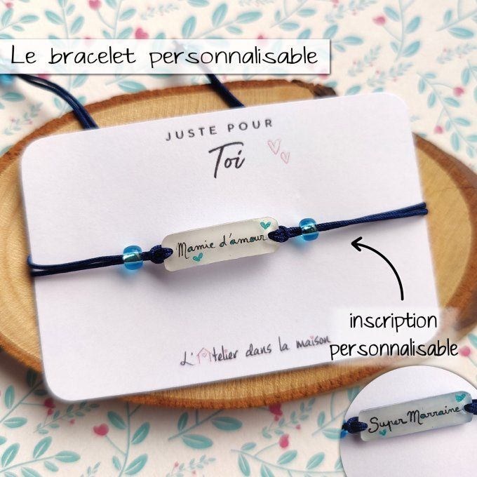 bracelet mamie d'amour personnalisé