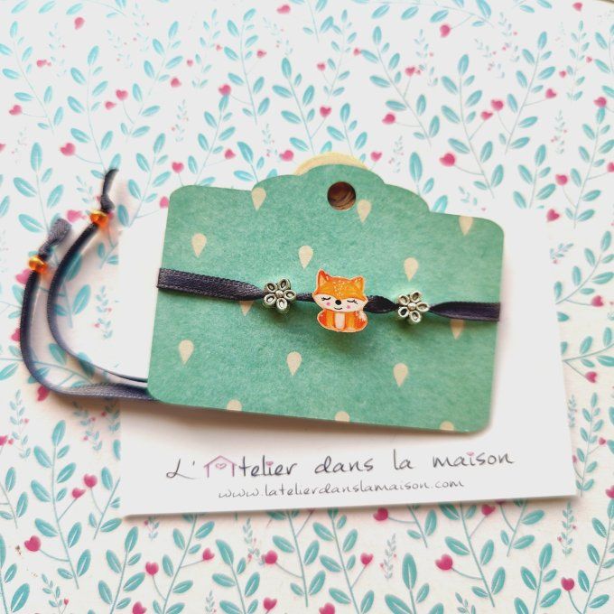 Bracelet mini renard