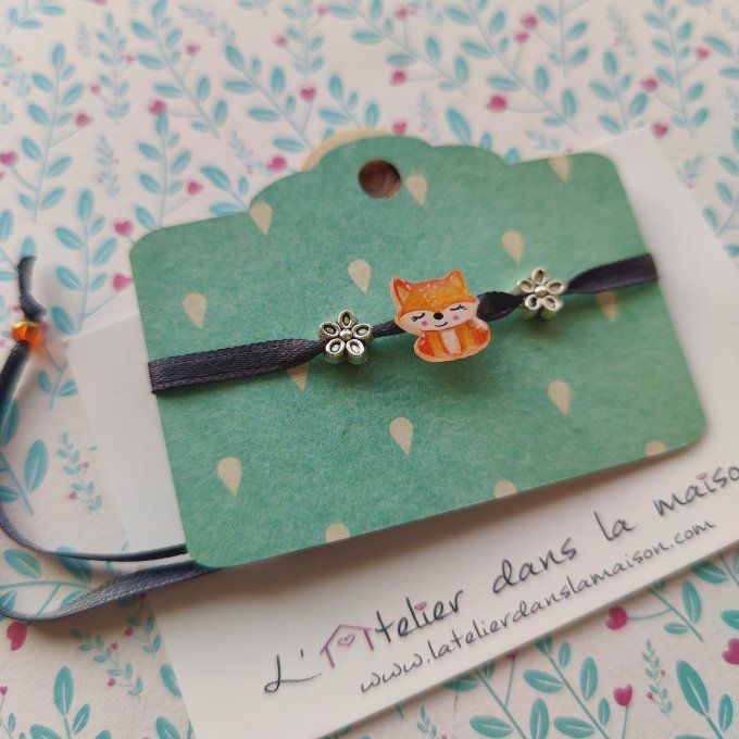 Bracelet mini renard