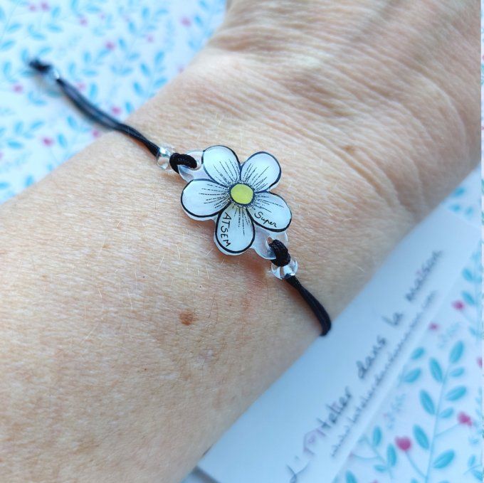 bracelet fleur super atsem
