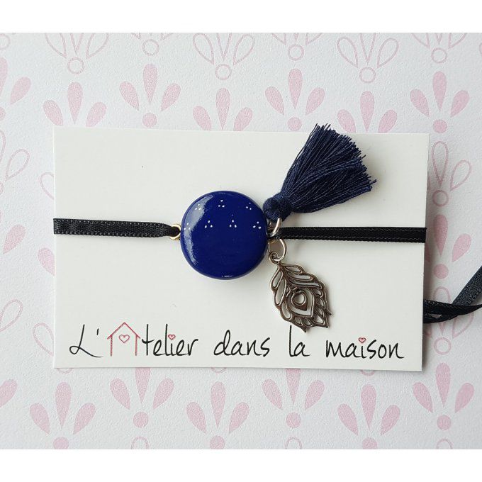 bracelet de créateur bleu nuit