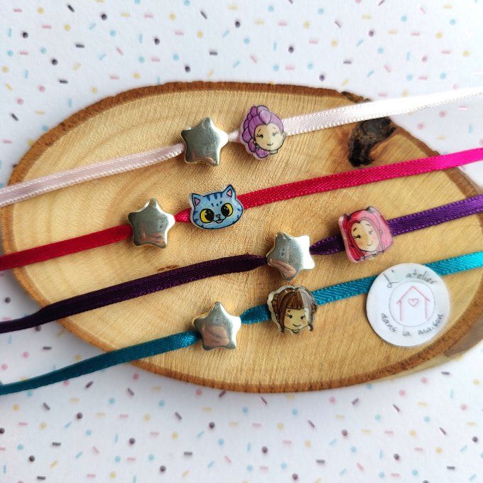 Bracelet enfant étoile inspiration Demon Hunters