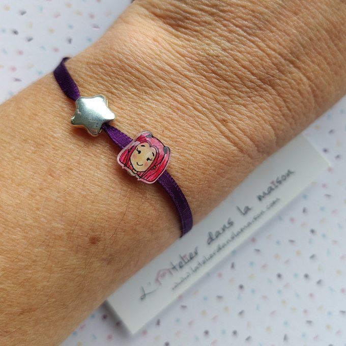 Bracelet enfant étoile inspiration Demon Hunters