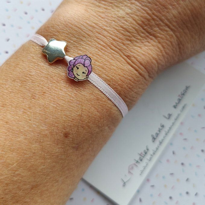 Bracelet enfant étoile inspiration Demon Hunters