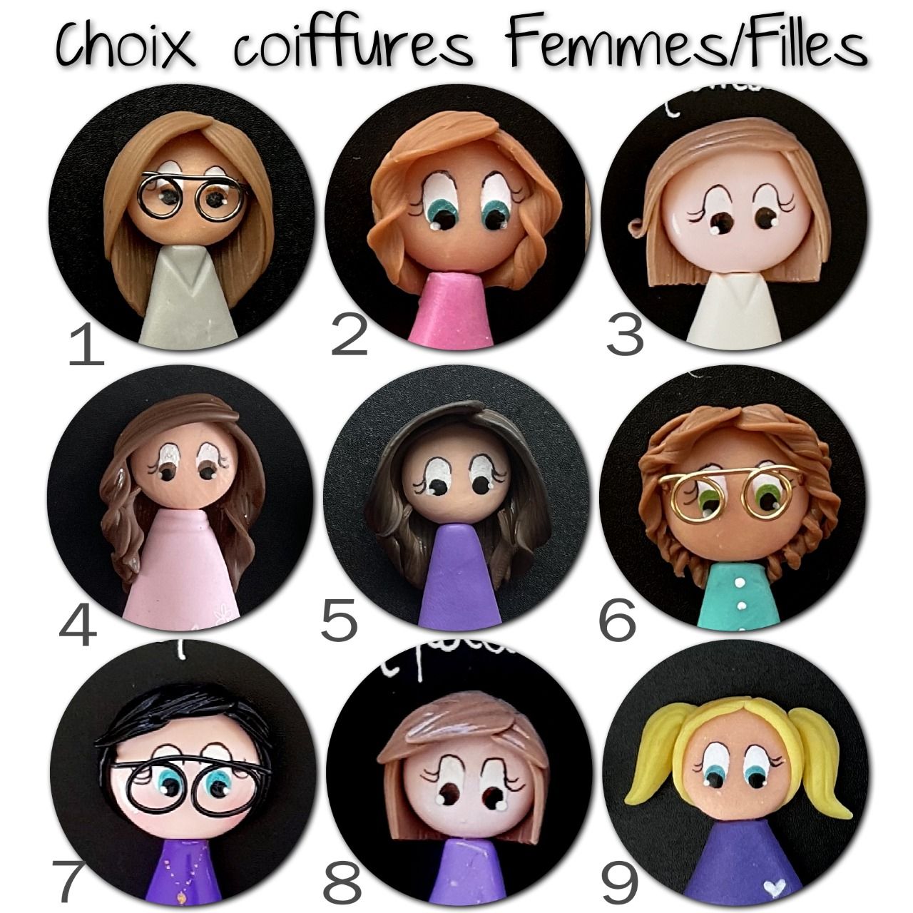Personnage Fille Latelierdanslamaison