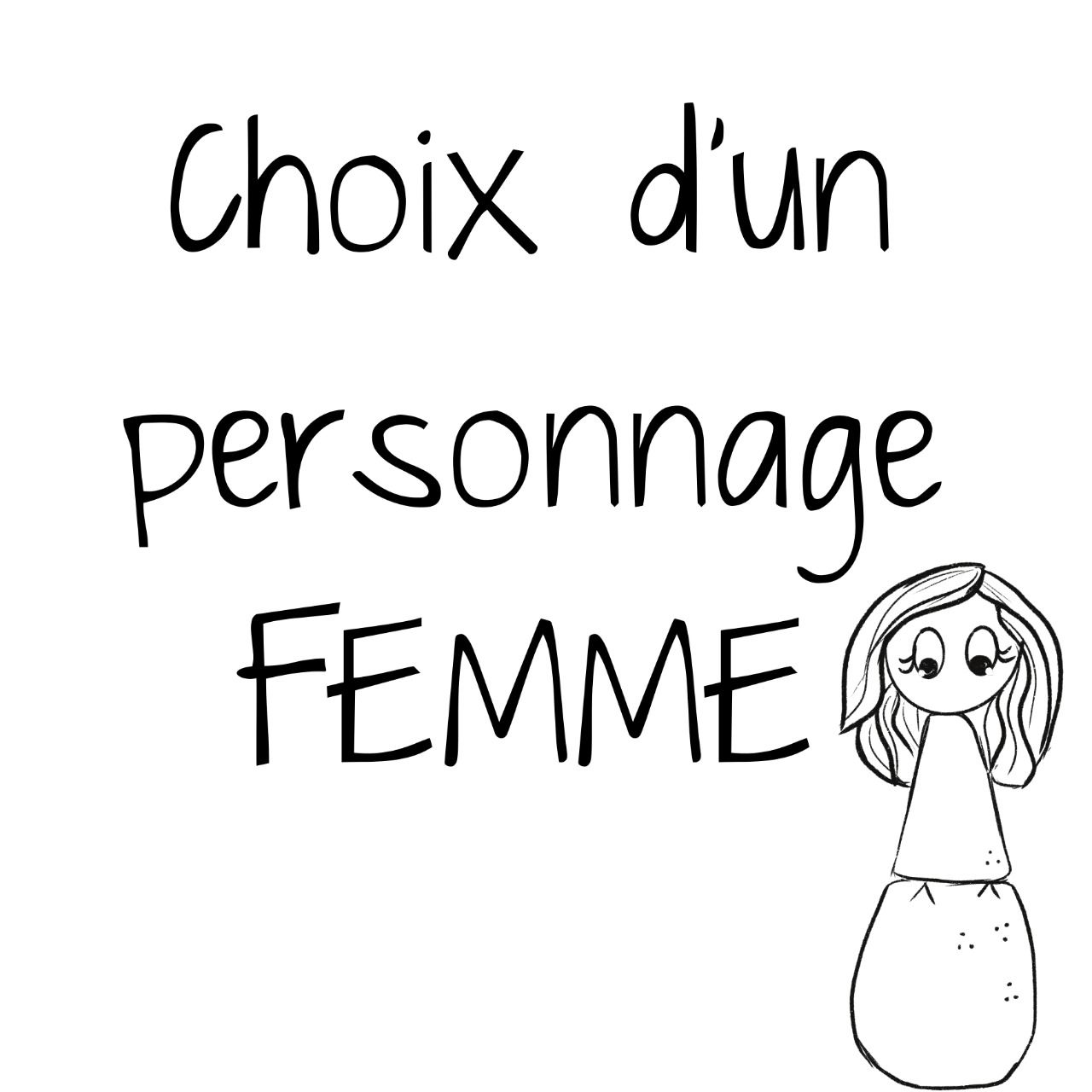 Personnage femme