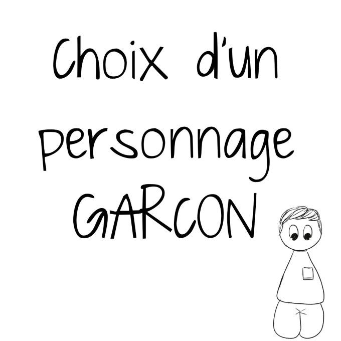 Personnage garçon