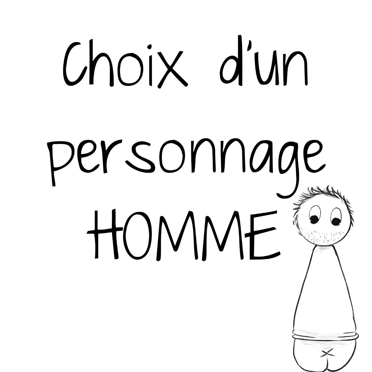 Personnage homme